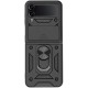 Husa SILKASE pentru Samsung Z Flip 4, camera privacy, plastic, culoare negru (Telefoane Samsung, H2250) by www.silkase.ro