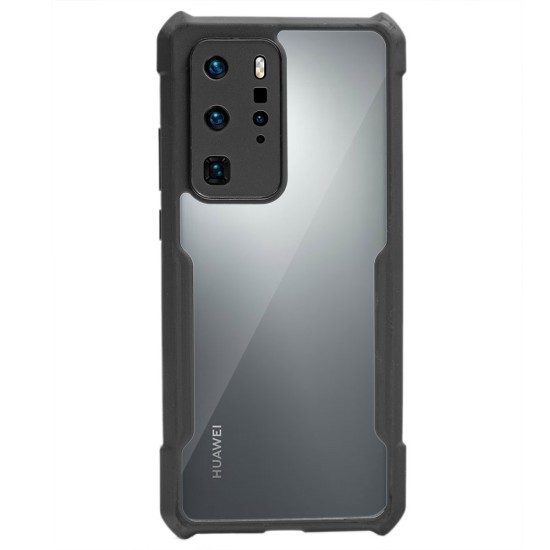 Husa SILKASE Pentru Huawei P40 Pro, AntiGravity, culoare negru/transparent (SILKASE, Husa AntiGravity) by www.silkase.ro Husa SILKASE Pentru Huawei P40 Pro, AntiGravity, culoare negru/transparent (P40 Pro, H2252) by www.silkase.ro