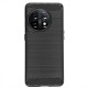 Husa SILKASE pentru OnePlus 11,carbon silicon, culoare negru (Telefoane OnePlus, H2258) by www.silkase.ro