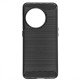 Husa SILKASE pentru OnePlus 11,carbon silicon, culoare negru (Telefoane OnePlus, H2258) by www.silkase.ro