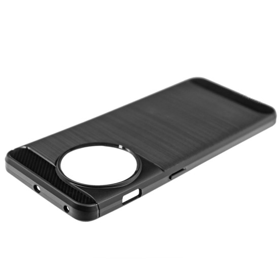 Husa SILKASE pentru OnePlus 11,carbon silicon, culoare negru (Telefoane OnePlus, H2258) by www.silkase.ro
