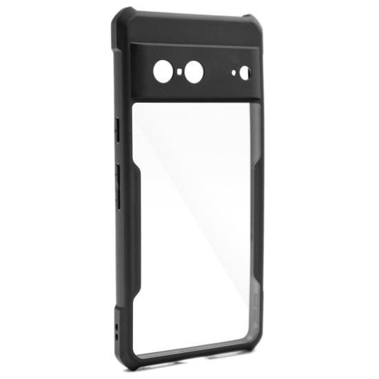 Husa SILKASE pentru Google Pixel 7,Camera Protection, Antischock ,AntiGravity, negru/transparent (SILKASE, Telefoane Google) by www.silkase.ro Husa SILKASE pentru Google Pixel 7,Camera Protection, Antischock ,AntiGravity, negru/transparent (Telefoane Google, H2259) by www.silkase.ro