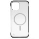 Husa SILKASE FrameLess MagSafe iPhone 12 Pro Max, negru/transparent (SILKASE, iPhone 12 Pro Max) by www.silkase.ro Husa SILKASE FrameLess MagSafe iPhone 12 Pro Max, negru/transparent (iPhone 12 Pro Max, H2260) by www.silkase.ro