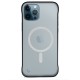 Husa SILKASE FrameLess MagSafe iPhone 12 Pro Max, negru/transparent (SILKASE, iPhone 12 Pro Max) by www.silkase.ro Husa SILKASE FrameLess MagSafe iPhone 12 Pro Max, negru/transparent (iPhone 12 Pro Max, H2260) by www.silkase.ro