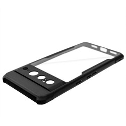 Husa SILKASE pentru Google Pixel 7 Pro,Camera Protection, Antischock ,AntiGravity, negru/transparent Husa SILKASE pentru Google Pixel 7 Pro,Camera Protection, Antischock ,AntiGravity, negru/transparent