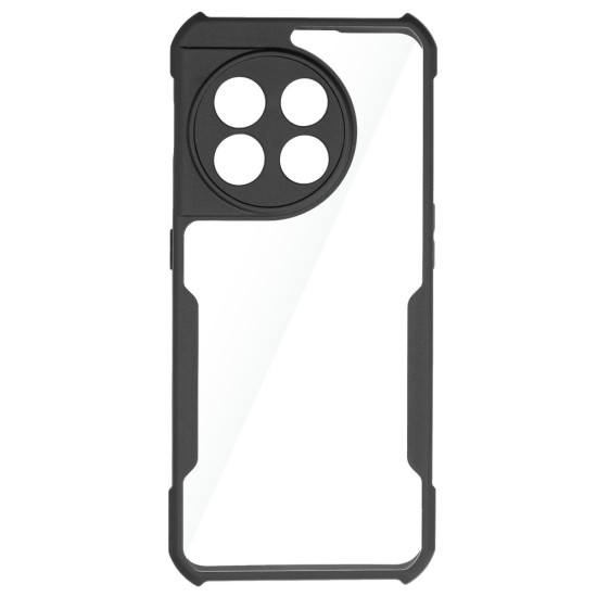 Husa SILKASE OnePlus 11, camera protection, AntiGravity, AntiShock, negru/transparent (Telefoane OnePlus, H2268) by www.silkase.ro