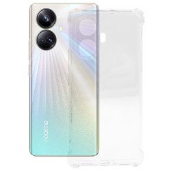 Husa SILKASE antishock pentru Realme 10 Pro Plus protectie camera,silicon transparent