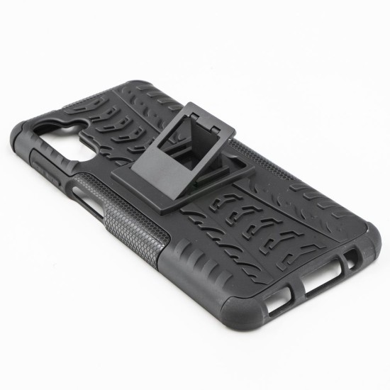 Husa SILKASE pentru Samsung Galaxy A04, Armor Stand, plastic/cauciuc, negru (SILKASE, Telefoane Samsung) by www.silkase.ro Husa SILKASE pentru Samsung Galaxy A04, Armor Stand, plastic/cauciuc, negru (Telefoane Samsung, H2270) by www.silkase.ro