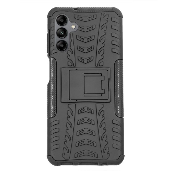 Husa SILKASE pentru Samsung Galaxy A04, Armor Stand, plastic/cauciuc, negru (SILKASE, Telefoane Samsung) by www.silkase.ro Husa SILKASE pentru Samsung Galaxy A04, Armor Stand, plastic/cauciuc, negru (Telefoane Samsung, H2270) by www.silkase.ro