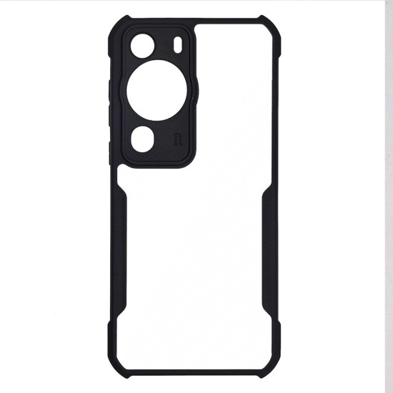 Husa SILKASE pentru Huawei P60 Pro, AntiGravity, AntiShock, negru/transparent (P60 Pro, H2278) by www.silkase.ro