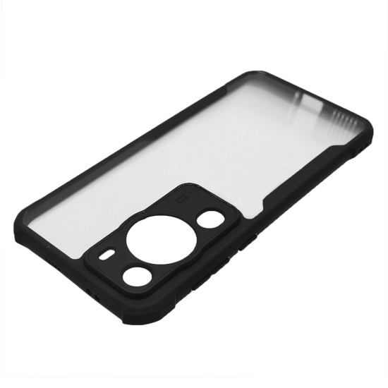 Husa SILKASE pentru Huawei P60 Pro, AntiGravity, AntiShock, negru/transparent (P60 Pro, H2278) by www.silkase.ro