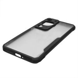 Husa SILKASE pentru Huawei P60 Pro, AntiGravity, AntiShock, negru/transparent