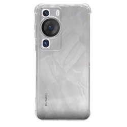 Husa AntiShock SILKASE pentruHuawei P60/ P60 Pro, protectie camera, silicon transparent