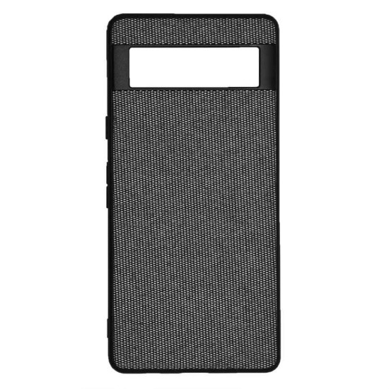 Husa SILKASE pentru Google Pixel 7a, fabric, culoare gri (Telefoane Google, H2281) by www.silkase.ro