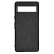 Husa SILKASE pentru Google Pixel 7a, fabric, culoare negru (Telefoane Google, H2282) by www.silkase.ro