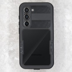 Husa SILKASE Diving pentru Samsung Galaxy S23, waterproof, shock proof protectie apa, negru