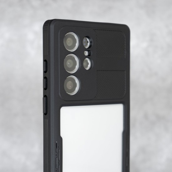Husa SILKASE Diving pentru Samsung Galaxy S23 Ultra, waterproof, shock proof protectie apa, negru (Telefoane Samsung, H2286) by www.silkase.ro