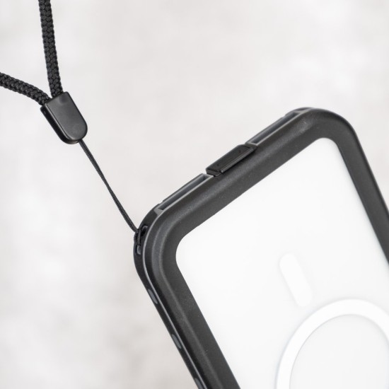 Husa SILKASE Diving pentru Apple Iphone 14 Pro, waterproof, shock proof protectie apa, negru (iPhone 14 Pro, H2287) by www.silkase.ro