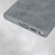 Husa Full alcantara MagSafe SILKASE pentru Samsung Galaxy S23 Ultra, culoare gri (Telefoane Samsung, H2289) by www.silkase.ro