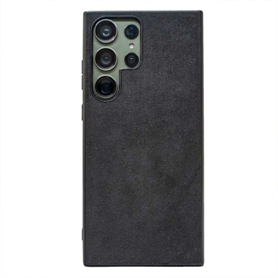 Husa alcantara SILKASE pentru Samsung Galaxy S23 Ultra, culoare negru (SILKASE, Telefoane Samsung) by www.silkase.ro Husa alcantara SILKASE pentru Samsung Galaxy S23 Ultra, culoare negru (Telefoane Samsung, H2291) by www.silkase.ro