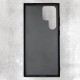 Husa alcantara SILKASE pentru Samsung Galaxy S23 Ultra, culoare negru (Telefoane Samsung, H2291) by www.silkase.ro
