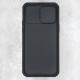 Husa Nillkin pentru Apple Iphone 14 Pro Max, camera privacy, plastic negru (iPhone 14 Pro Max, H2293) by www.silkase.ro