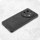 Husa alcantara SILKASE pentru Xiaomi 13 Ultra, material soft, culoare negru (13 Ultra, H2301) by www.silkase.ro