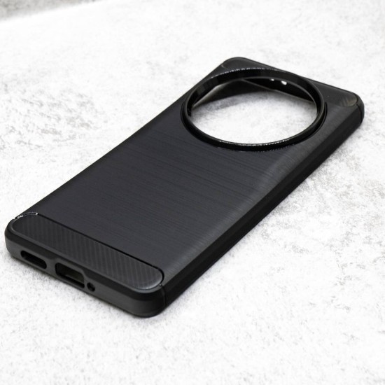 Husa SILKASE pentru Xiaomi 13 Ultra, AutoFocus, silicon carbon, culoare negru (13 Ultra, H2302) by www.silkase.ro