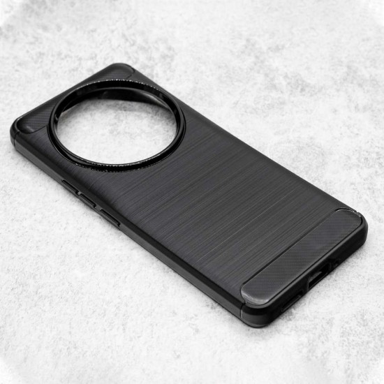 Husa SILKASE pentru Xiaomi 13 Ultra, AutoFocus, silicon carbon, culoare negru (13 Ultra, H2302) by www.silkase.ro