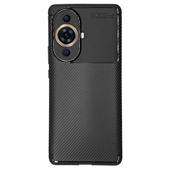 Husa SILKASE pentru Huawei Nova 11 Pro, AutoFocus, silicon carbon, culoare negru (Nova 11 Pro, H2303) by www.silkase.ro