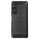 Husa SILKASE pentru Sony Xperia 1 V, AutoFocus, silicon carbon, culoare negru (Xperia 1 V, H2306) by www.silkase.ro