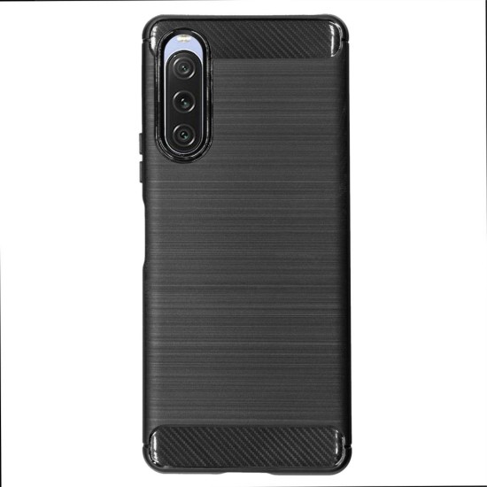 Husa SILKASE pentru Sony Xperia 10 V, AutoFocus, silicon carbon, culoare negru (SILKASE, Xperia 10 V) by www.silkase.ro Husa SILKASE pentru Sony Xperia 10 V, AutoFocus, silicon carbon, culoare negru (Xperia 10 V, H2307) by www.silkase.ro