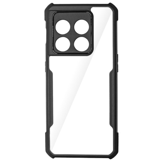 Husa SILKASE pentru OnePlus 10 Pro, AntiGravity, AntiShock, negru/transparent (Telefoane OnePlus, H2309) by www.silkase.ro