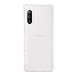 Husa AntiShock SILKASE pentru Sony Xperia 10 V, protectie camera, silicon transparent