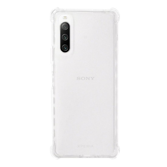 Husa AntiShock SILKASE pentru Sony Xperia 10 V, protectie camera, silicon transparent (Xperia 10 V, H2312) by www.silkase.ro