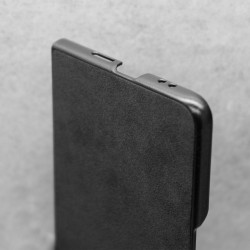 Husa alcantara SILKASE pentru Google Pixel Fold, material soft, culoare negru