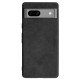 Husa alcantara SILKASE pentru Google Pixel 7A, material soft, culoare negru (Telefoane Google, H2317) by www.silkase.ro