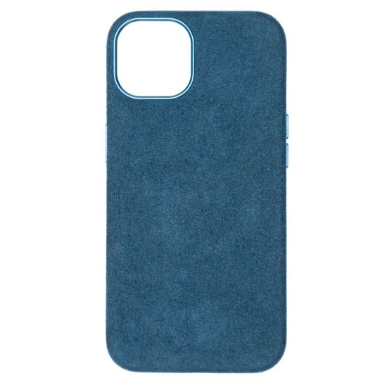 Husa Full alcantara MagSafe SILKASE pentru Apple iPhone 13 , culoare albastru (SILKASE, iPhone 13) by www.silkase.ro Husa Full alcantara MagSafe SILKASE pentru Apple iPhone 13 , culoare albastru (iPhone 13, H2320) by www.silkase.ro