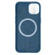 Husa Full alcantara MagSafe SILKASE pentru Apple iPhone 13 , culoare albastru (SILKASE, iPhone 13) by www.silkase.ro Husa Full alcantara MagSafe SILKASE pentru Apple iPhone 13 , culoare albastru (iPhone 13, H2320) by www.silkase.ro