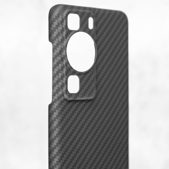 Husa fibra de carbon SILKASE pentru Huawei P60, aramid kevlar, camera protection, culoare negru (SILKASE, Husa Kevlar) by www.silkase.ro Husa fibra de carbon SILKASE pentru Huawei P60, aramid kevlar, camera protection, culoare negru (P60, H2327) by www.silkase.ro
