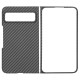 Husa fibra de carbon SILKASE pentru Google Pixel Fold, aramid kevlar, culoare negru (Telefoane Google, H2328) by www.silkase.ro