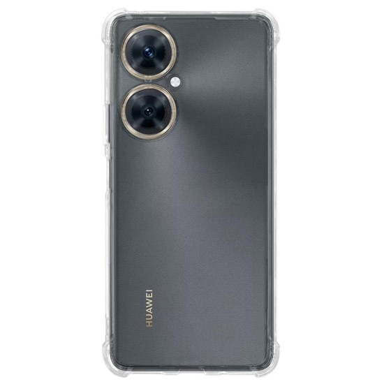 Husa AntiShock SILKASE pentru Huawei Nova 11i, protectie camera, silicon transparent (Nova 11i, H2332) by www.silkase.ro
