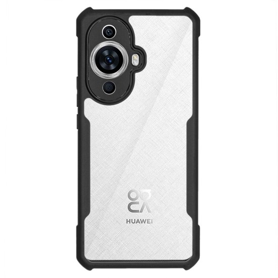 Husa SILKASE pentru Huawei Nova 11, AntiGravity, AntiShock, negru/transparent (Nova 11, H2333) by www.silkase.ro