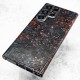 Husa fibra de carbon SILKASE pentru Samsung Galaxy S23 Ultra, Forged kevlar, Negru/Rosu (Telefoane Samsung, H2341) by www.silkase.ro