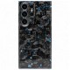Husa fibra de carbon SILKASE pentru Samsung Galaxy S23 Ultra, Forged kevlar, Negru/Albastru (Telefoane Samsung, H2344) by www.silkase.ro
