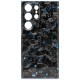 Husa fibra de carbon SILKASE pentru Samsung Galaxy S23 Ultra, Forged kevlar, Negru/Albastru (Telefoane Samsung, H2344) by www.silkase.ro