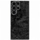Husa fibra de carbon SILKASE pentru Samsung Galaxy S23 Ultra, Forged kevlar, Negru (Telefoane Samsung, H2345) by www.silkase.ro