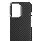 Husa fibra de carbon MagSafe SILKASE pentru Apple iPhone 15 Pro, negru mat (SILKASE, iPhone 15 Pro) by www.silkase.ro Husa fibra de carbon MagSafe SILKASE pentru Apple iPhone 15 Pro, negru mat (iPhone 15 Pro, H2347) by www.silkase.ro