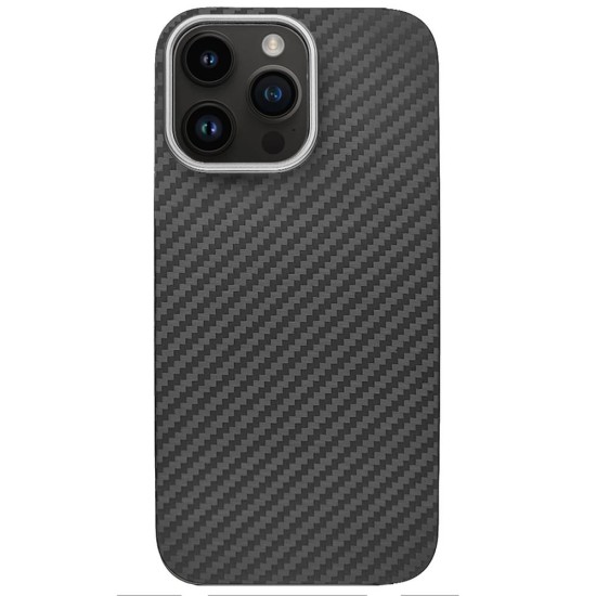 Husa fibra de carbon MagSafe SILKASE pentru Apple iPhone 15 Pro, negru mat (SILKASE, iPhone 15 Pro) by www.silkase.ro Husa fibra de carbon MagSafe SILKASE pentru Apple iPhone 15 Pro, negru mat (iPhone 15 Pro, H2347) by www.silkase.ro