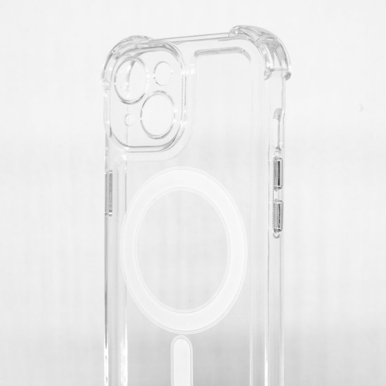 Husa AntiShock MagSafe SILKASE pentru Apple iPhone 15 Plus, protectie camera, silicon transparent (SILKASE, iPhone 15 Plus) by www.silkase.ro Husa AntiShock MagSafe SILKASE pentru Apple iPhone 15 Plus, protectie camera, silicon transparent (iPhone 15 Plus, H2357) by www.silkase.ro